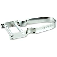 Los mejores  - Arcos Gadgets Profesionales- Pelador de Frutas Pelador de Verdura- Acero Inoxidable Cromado- Color Plata